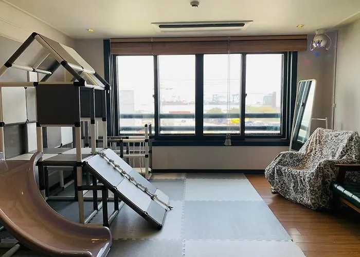 Pier 40 Free Parking Oceanview Kids House Jungle Gym Slide 2bedroom 부산광역시